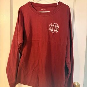 Boxercraft Maroon Long Sleeve Shirt